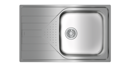 Кухонная мойка UNIVERSE 50 T-XP 1B 1D MAX